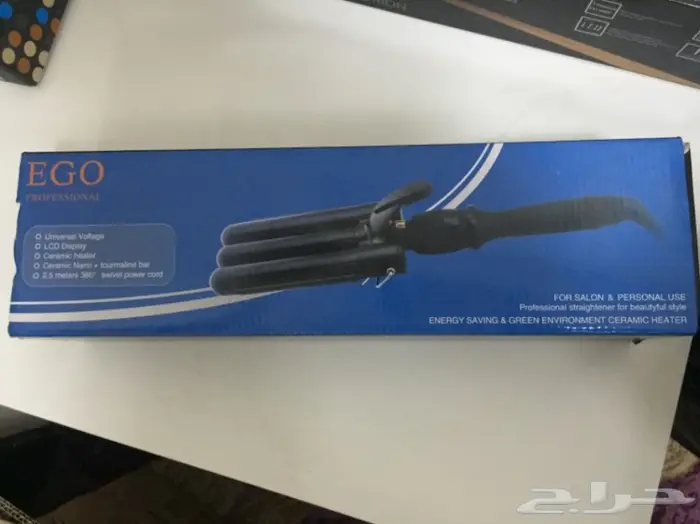 سراميك شعر وجهاز تمويج الشعر الثلاثي 3