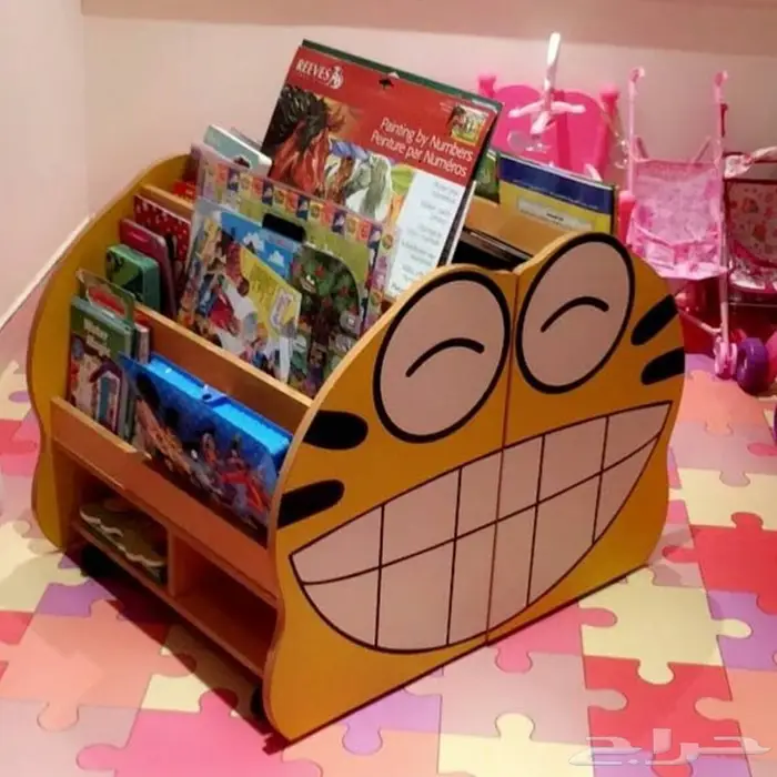 مكتبة تصفيف كتب للاطفال 9