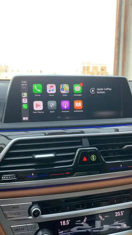 برمجة سيارات بي ام دبليو ابل كاربلي Apple CarPlay BMW 6