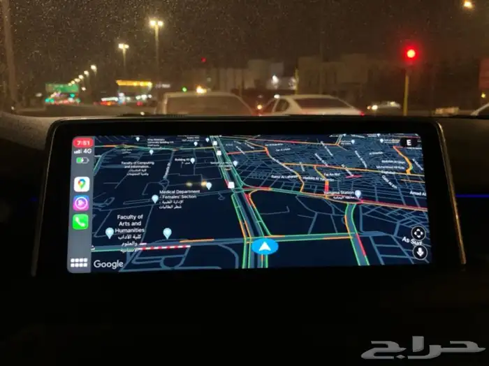 برمجة سيارات بي ام دبليو ابل كاربلي Apple CarPlay BMW 7
