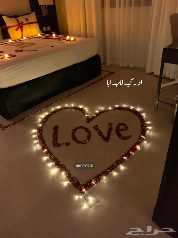 تجهيز غرف عرسان ذكرى زواج 16