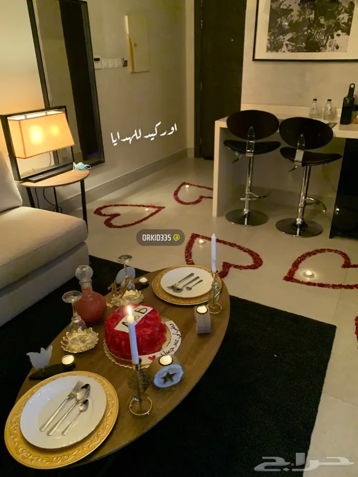 تجهيز غرف عرسان ذكرى زواج 19
