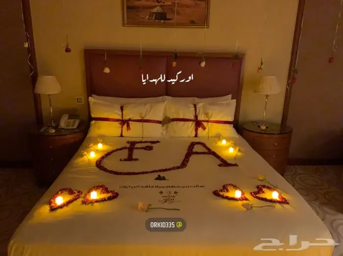 تنسيق غرف عرسان زواج ليلة الدخله 6