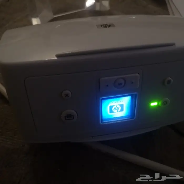 طابعة hpملون صور  كامل اغراضها بالكرتون  0