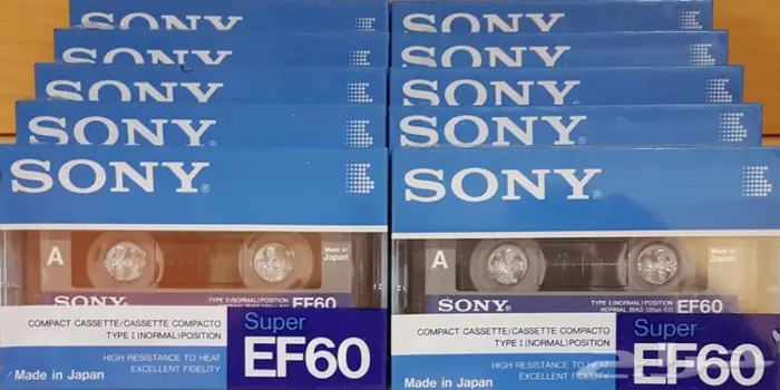أشرطة كاسيت سوني جديدة اصدار الثمانينات الياباني الأصلي 0