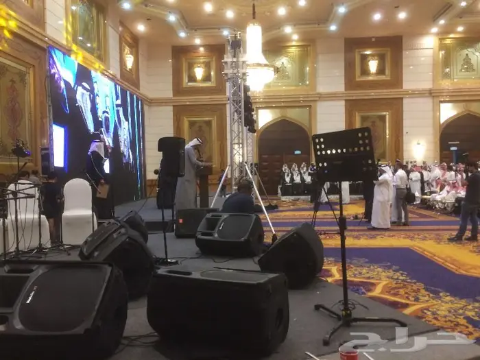 تنظيم المعارض والمؤتمرات حفلات تنسيق شاشات صوتيات بوثات 13