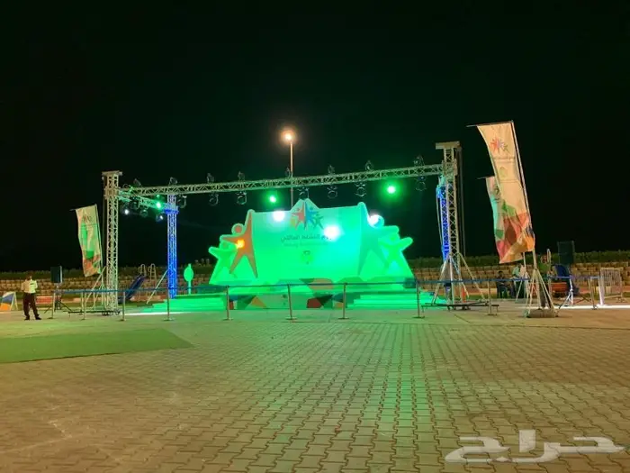 تنظيم المعارض والمؤتمرات حفلات تنسيق شاشات صوتيات بوثات 3