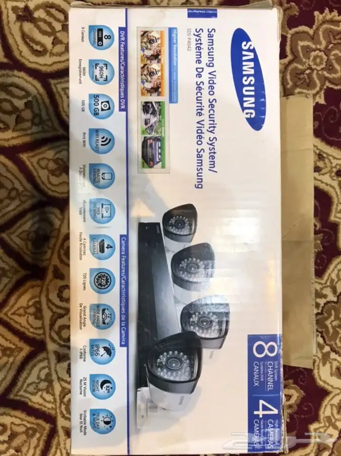 للبيع 4 كمرات سامسونج جديده مع الاسلاك الرياض 0