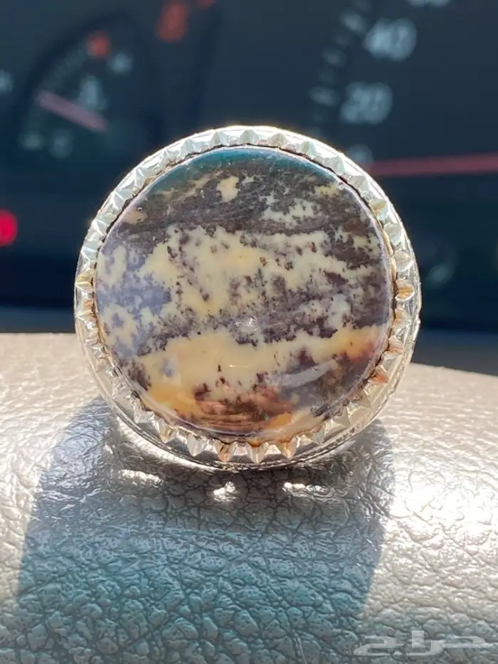 خاتم مراد يماني طبيعي خامه قديمه ومميزه 2