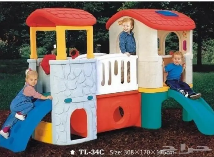 مراجيح وزحاليق العاب ساحات خارجية 3