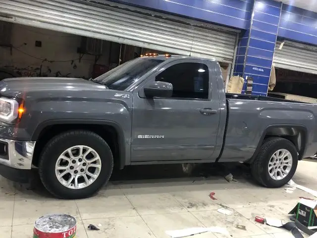 تجليد سيارات ورش مطفي ورش جنوط لمعه وكاله  9