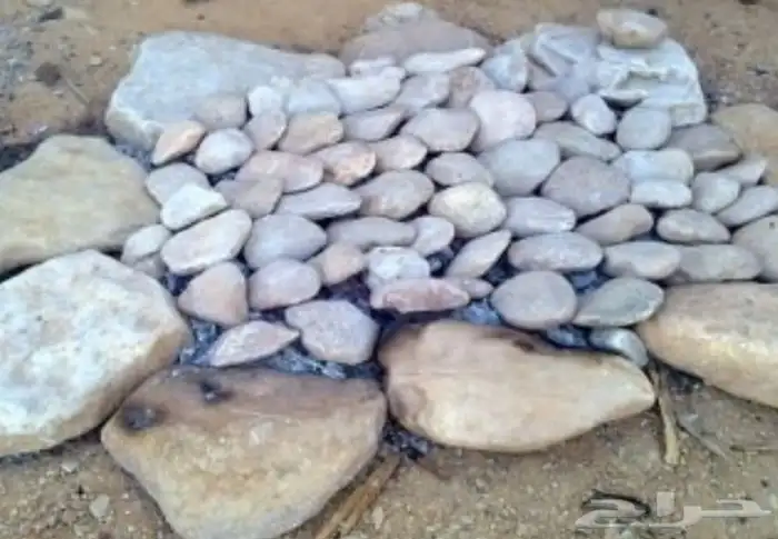 حجر مرو وحجر مظبي ( طبيعي ) جميع الاحجام .. 1