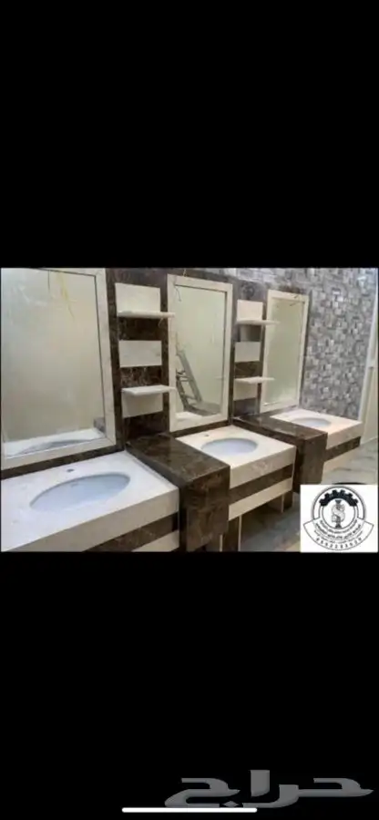 مغاسل ديكور رخام طبيعي صناعي 15