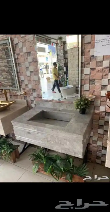 مغاسل ديكور رخام طبيعي صناعي 27