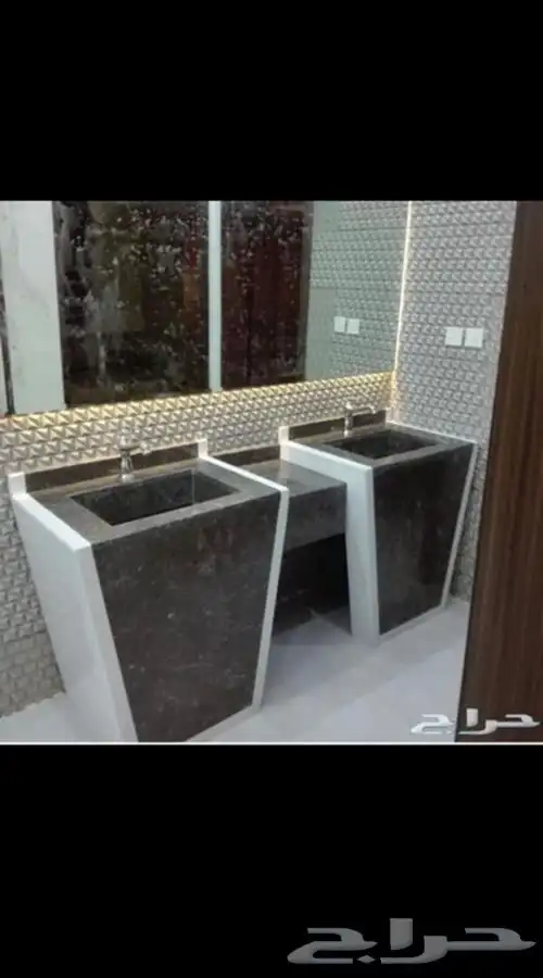 مغاسل ديكور رخام طبيعي صناعي 26