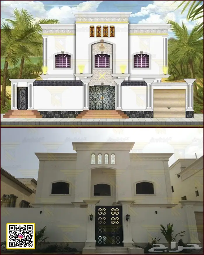 تصميم_واجهات_فلل_خارجي_داخلي_مباني_قصور_2024 3