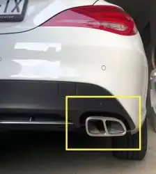 طفاية سجائر بشعار AMG واكسسوارات مرسيدس 67