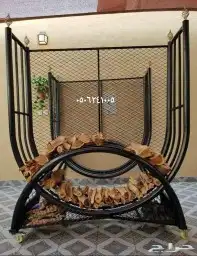 حامل حطب او استاند للقصور والفلل الفخمه مشبات 4