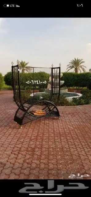 حامل حطب او استاند للقصور والفلل الفخمه مشبات 5