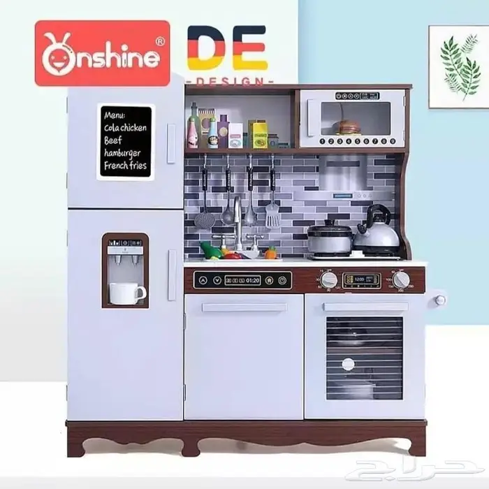 مطبخ اطفال خشبي 19