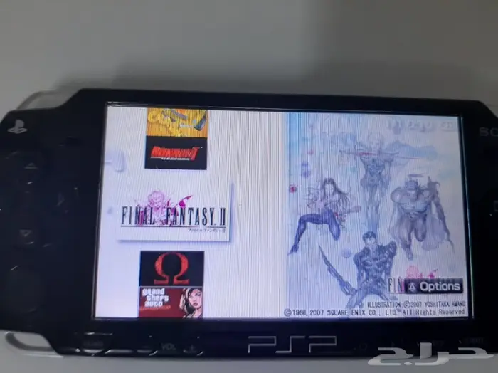 جهاز psp مهكر مع العاب خورافيه 25
