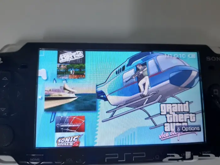 جهاز psp مهكر مع العاب خورافيه 30