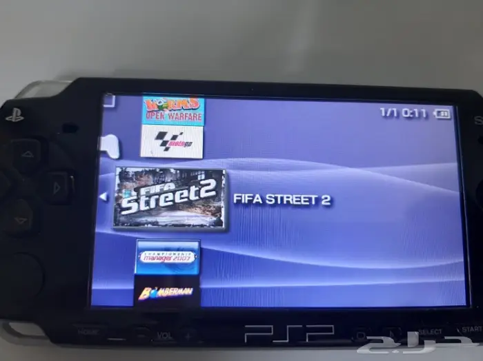 جهاز psp مهكر مع العاب خورافيه 35
