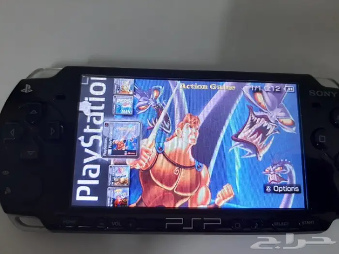 جهاز psp مهكر مع العاب خورافيه 46