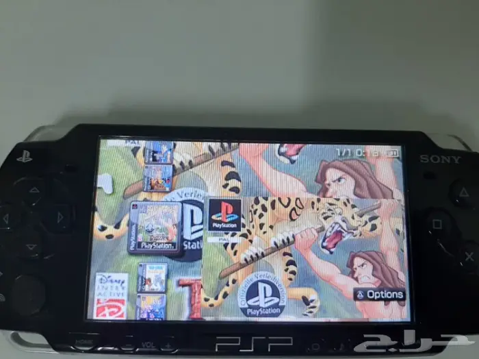 جهاز psp مهكر مع العاب خورافيه 52