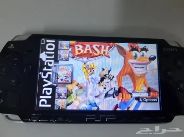 جهاز psp مهكر مع العاب خورافيه 56