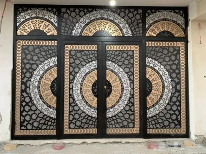 ابواب حديد قص ليزر - سواتر  6