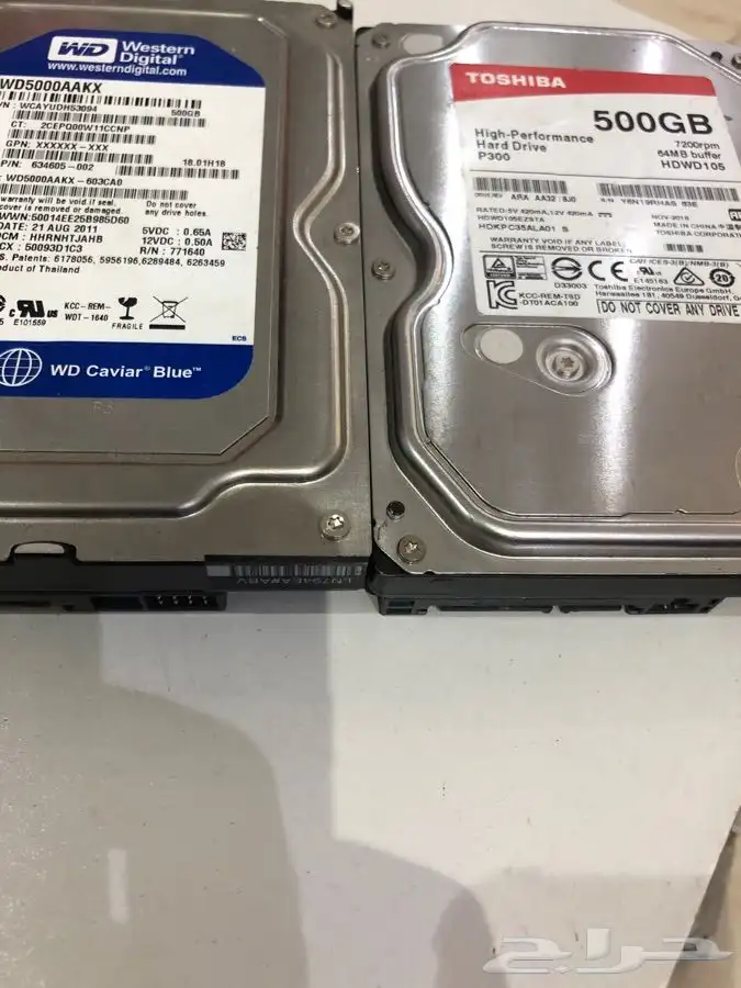 هارديسك هارديسكات كمبيوتر وكميرات ولابتوب pc 38