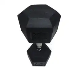 دمبل سداسي ثابت hex rubber dumbbell 2