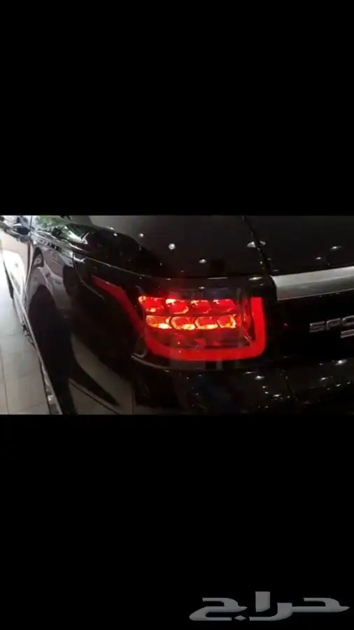 شمعات خلفية وشبك فيس لفت الشكل الجديد رنج روفر سبورت 2
