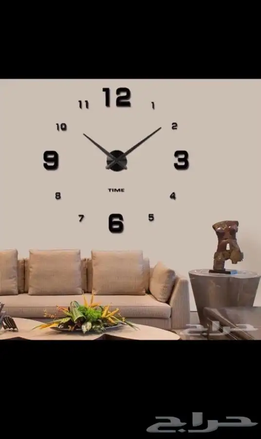 ساعة حائط 3D 37