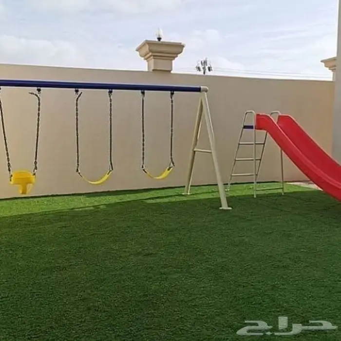 مراجيح وزحاليق العاب خارجية حديد وفايبر 32