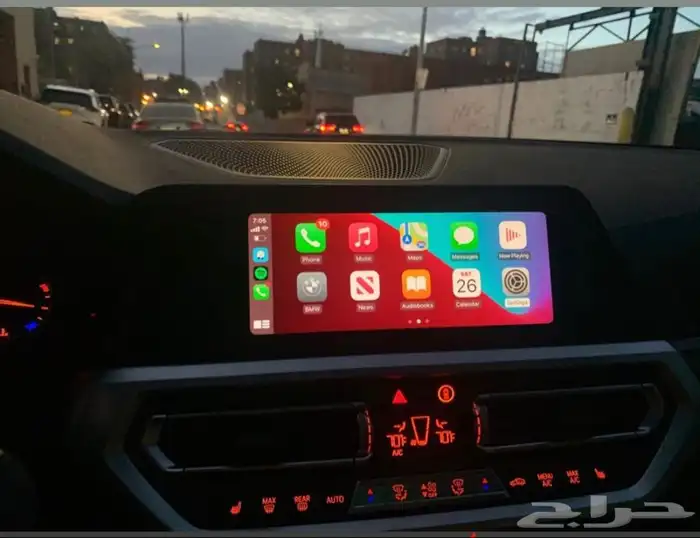 نظام ابل كاربلاي لسيارات بي ام دبليو CarPlay BMW خرائط قوقل 0