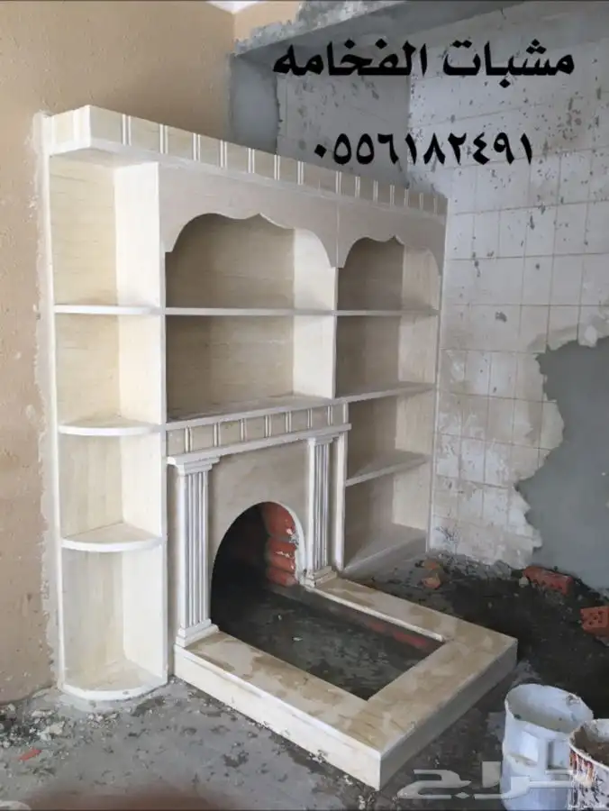 فرن حجر مشب مشبات شوايات افران طوب شوايه فرن حجري 11