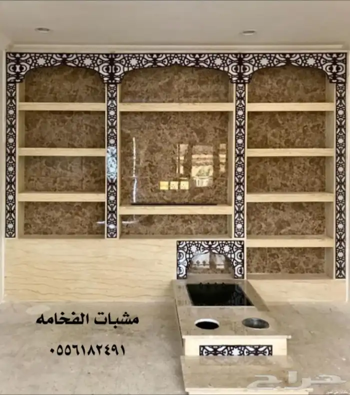 فرن حجر مشب مشبات شوايات افران طوب شوايه فرن حجري 7