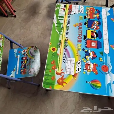 طاولات  أطفال  مدرسية 14
