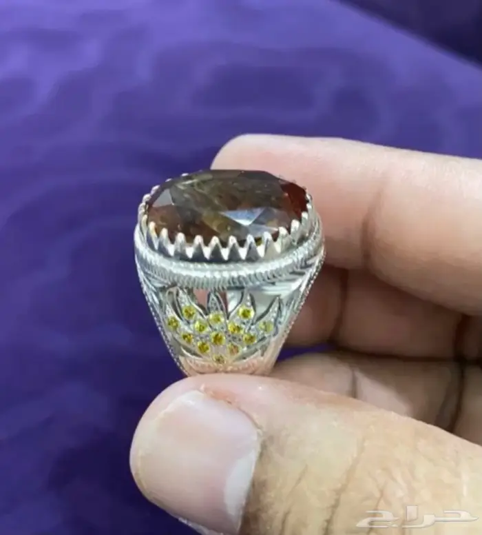 خاتم السلطانيات متغير الالوان صياغه ملكيه 3