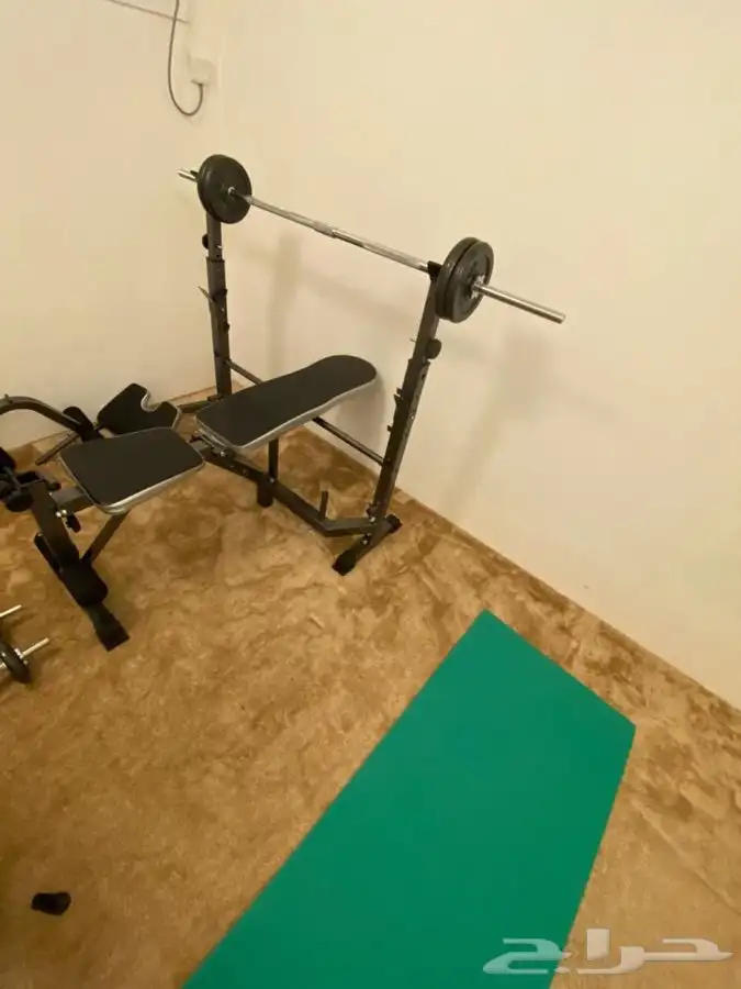 اجهزة رياضيةمعدات رياضيةتجهيز انديةبوررك اثقال بار اولمبي 5