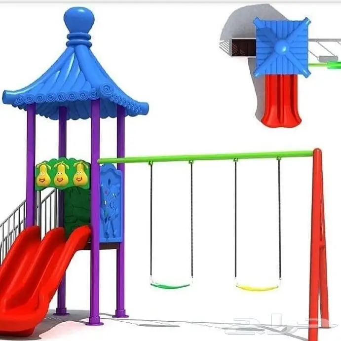 مراجيح وزحاليق العاب ساحات خارجية 8