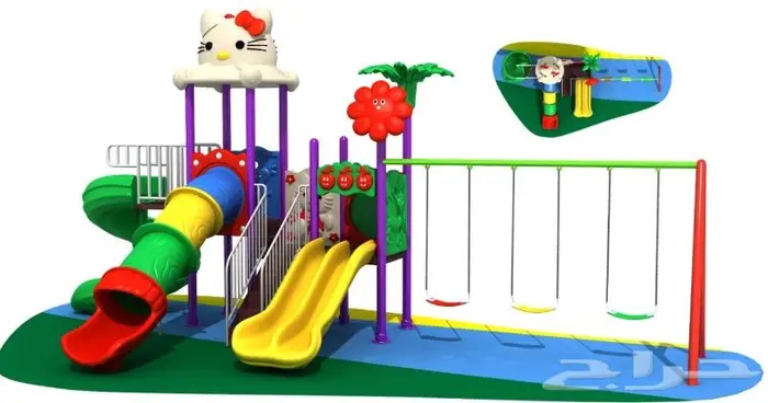 مراجيح وزحاليق العاب ساحات خارجية 11