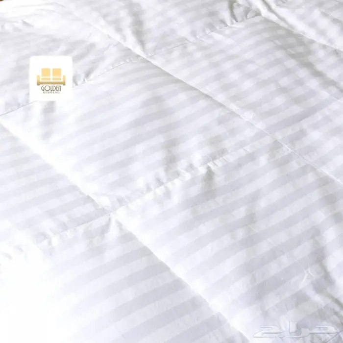 طقم لحاف فندقي شكل مربعات من فالنتيني مزدوج 1