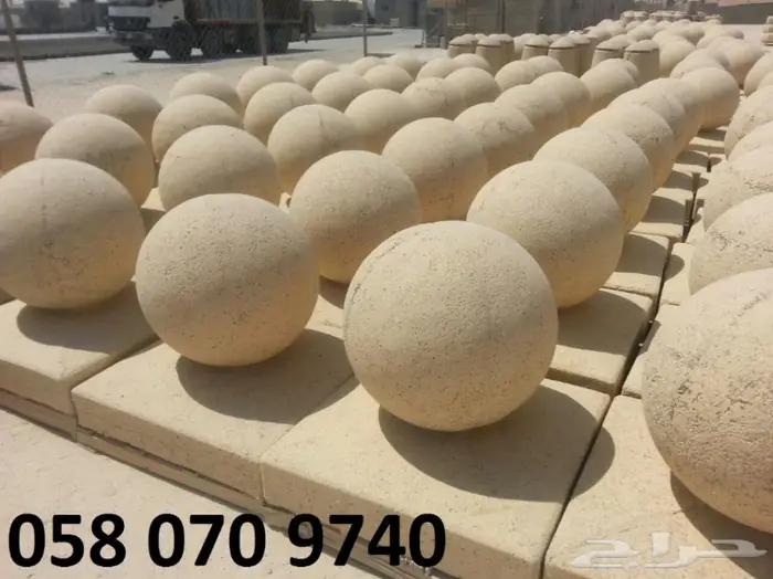 حواجز خرسانية - مصدات اسمنتية - كراسي الحدائق 6
