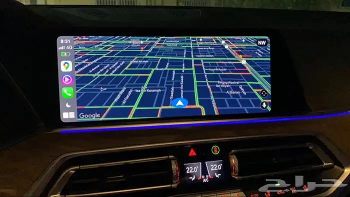 تفعيل نظام ابل كاربلي CarPlay لسيارات بي ام دبليو BMW 8