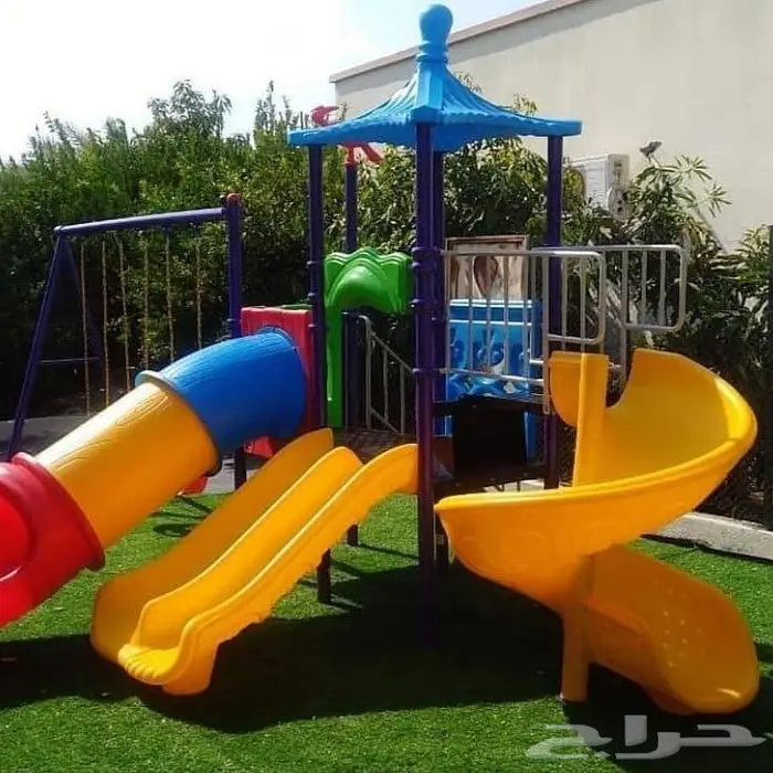 العاب خارجية فايير مراجيح وزحاليق 4