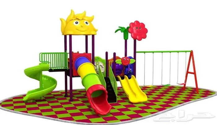 العاب خارجية فايير مراجيح وزحاليق 1