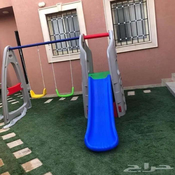 العاب خارجية فايير مراجيح وزحاليق 8